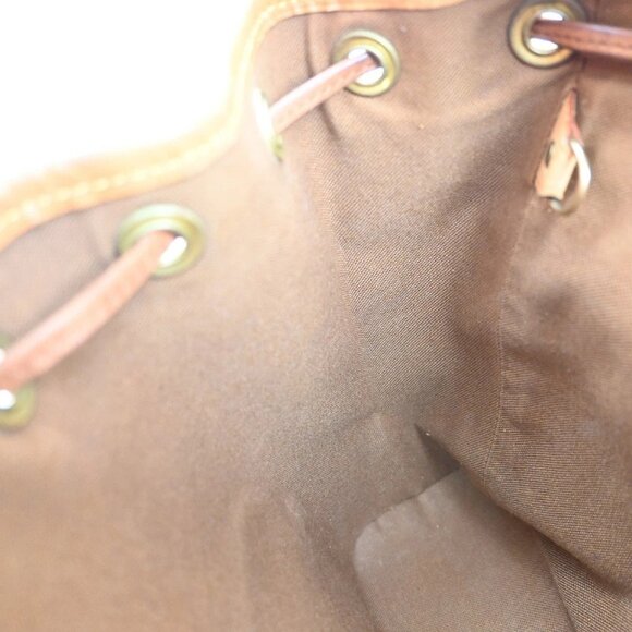 LOUIS VUITTON Mini Montsouris Backpack Bag Monogram Leather Brown M51137 78KC503 main image 5